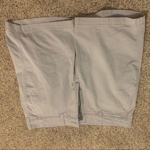 Men’s Gray Dress Shorts